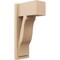 Ekena Millwork 7 1/2-in W x 12-in D x 24-in H Funston Block Rough Cedar Woodgrain TimberThane Outlooker, Primed Tan OUTUR075X12X24FST44RCPR - alternate 1